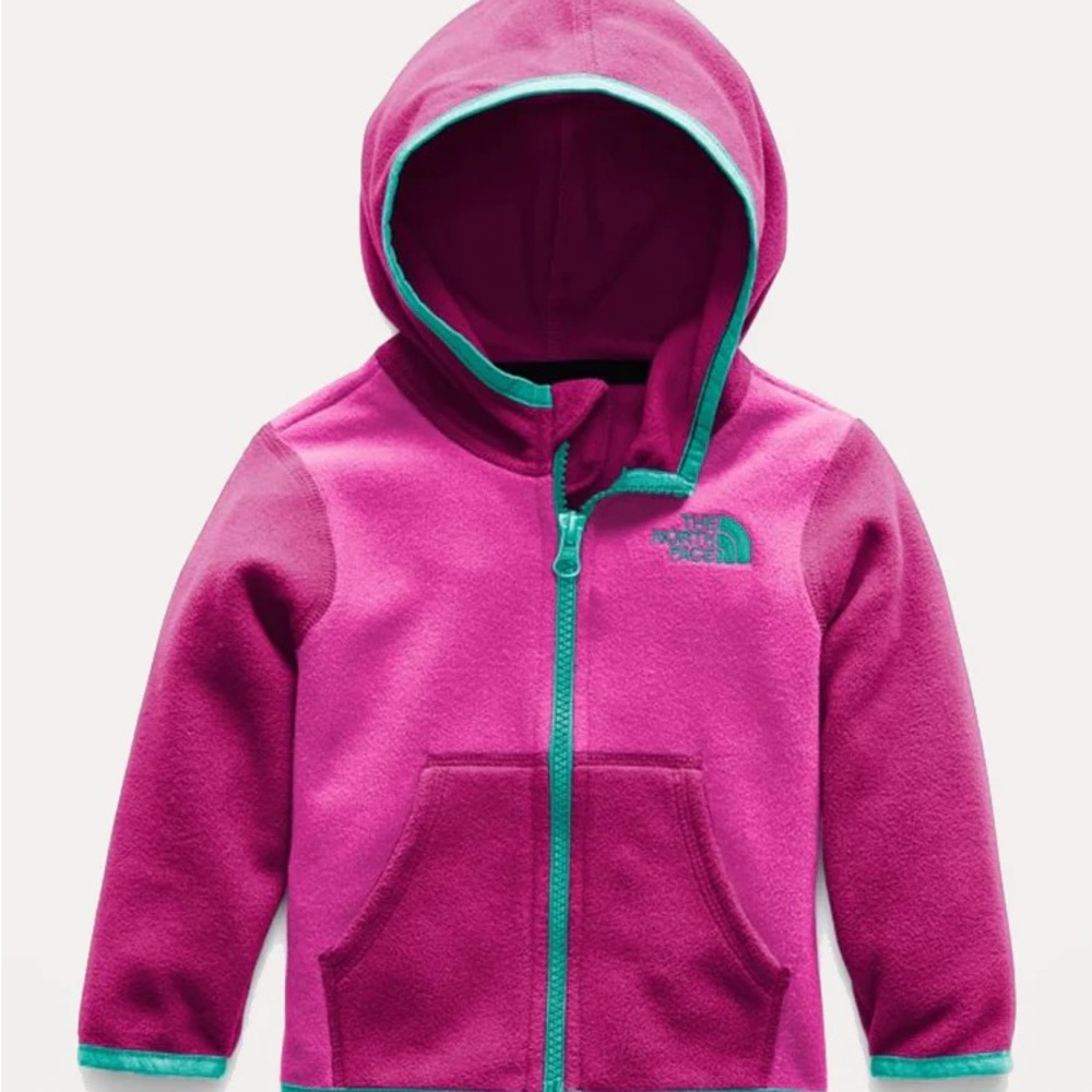 The North Face Kids' Pink Fleece Hoodie